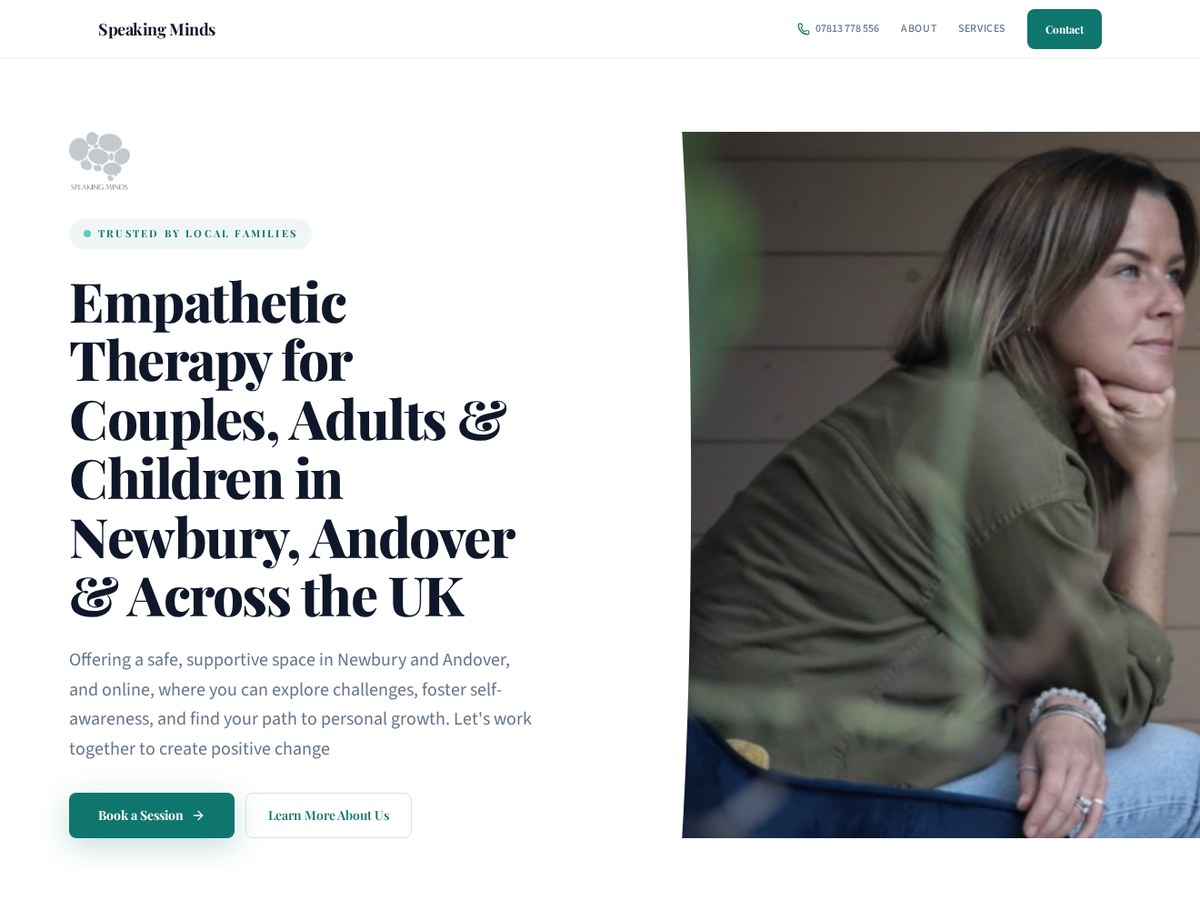 Speaking Minds website